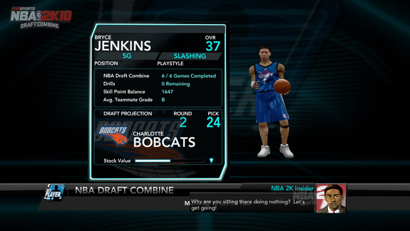 Illustration for article titled NBA 2K10: Draft Combine Gives Fans A Head Start